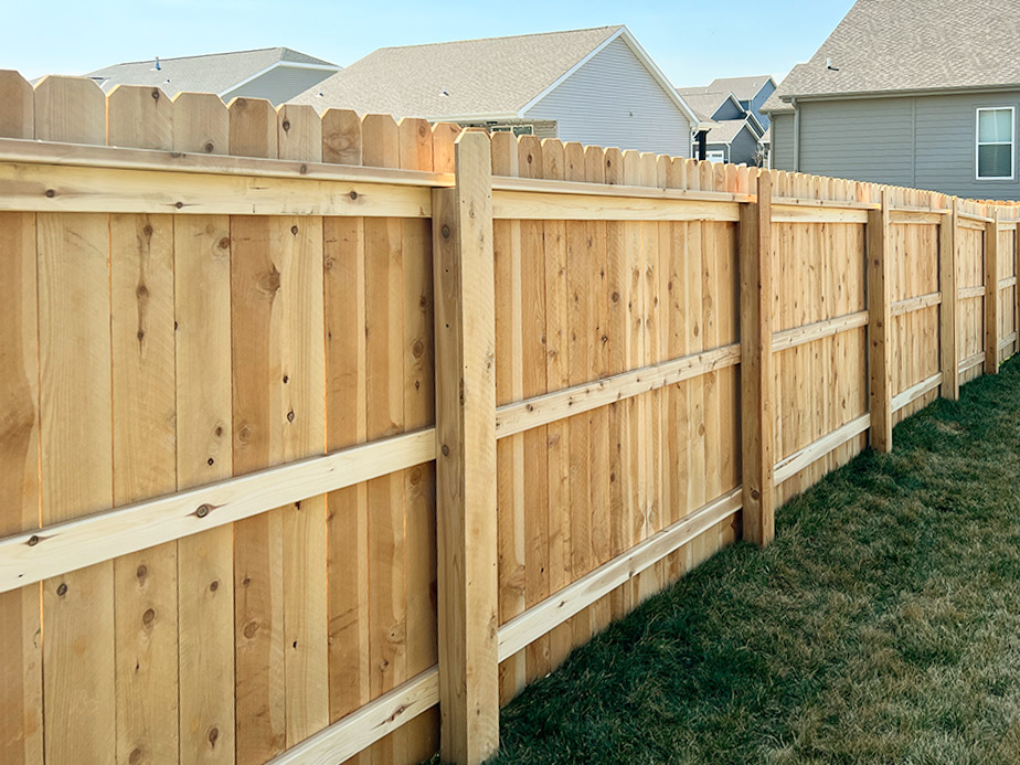 Nebraska City Nebraska wood privacy fencing