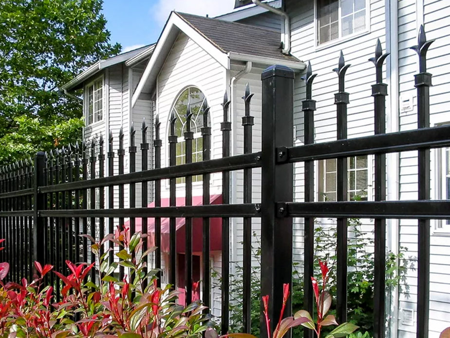 ornamental steel fence Nebraska City Nebraska