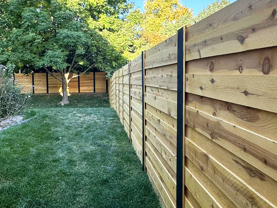 Privacy Fence Example in Nebraska City Nebraska