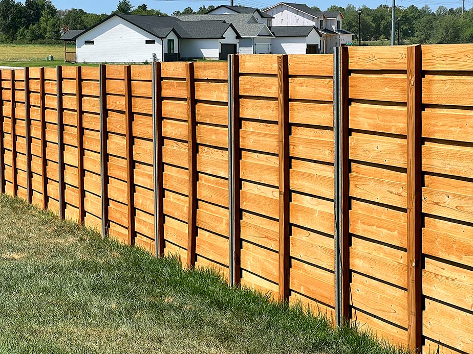 wood fence Nebraska City Nebraska